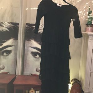 Black Dainty Jewels Dress